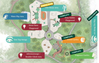 Sensory Garden Playground map