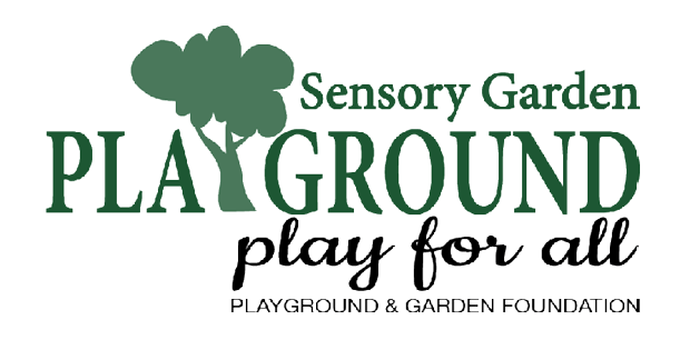 Sensory Garden Playground. Play for All Playground & Garden Foundation logo