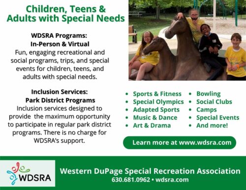 Western DuPage Special Recreation Association ad